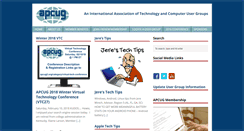 Desktop Screenshot of apcug2.org
